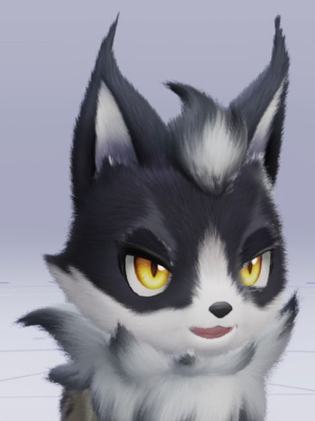 Emberpup in its Highland Form, No. 001 in the Aniimo Dex